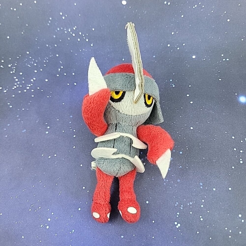 Pokemon Banpresto Keychain Pawniard Plush 2012 Japanese Import